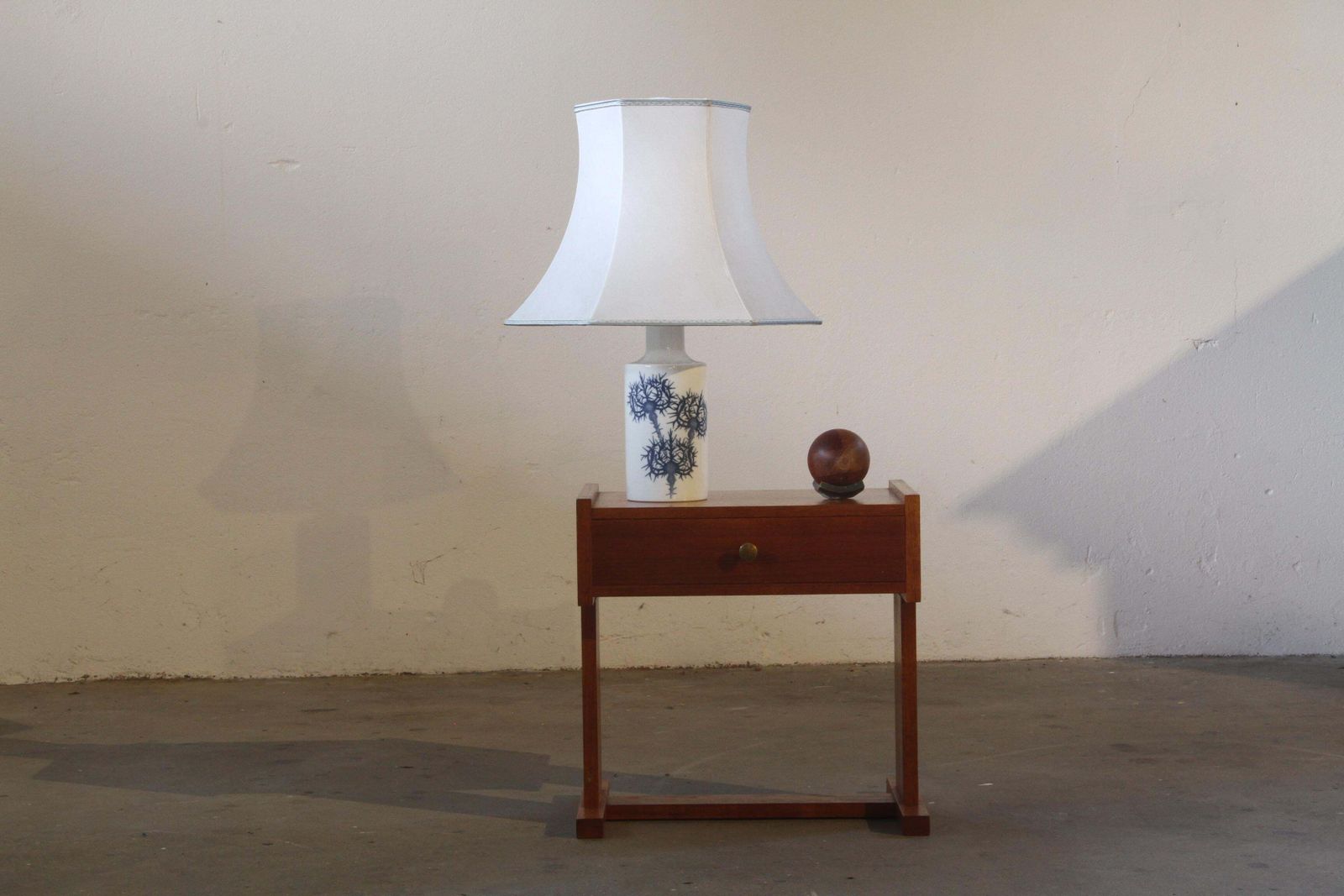 Danish Mid Century Teak Bedside Table Nightstand, 1960s photo Furniture
