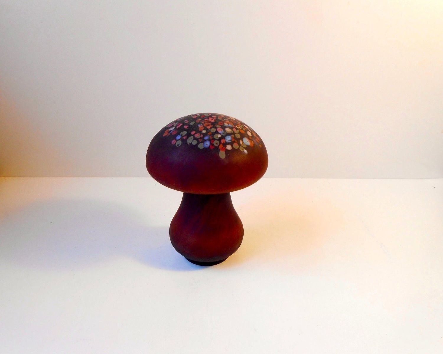 Swedish Mushroom Cloud Paper Weight By Monica Backström For Kosta Boda photo 237.0