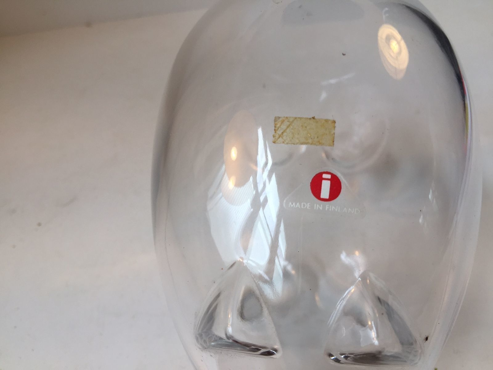 Modernist Finnish Pig Decanter By Valto Kokko For Iittala, 1980s photo Home Decor