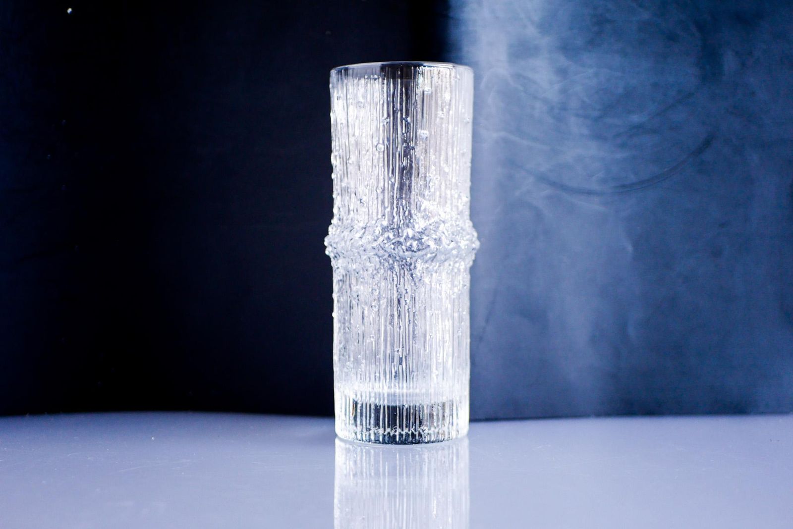 Finnish Art Glass Vase, Known As “Niva”, Made By Tapio Wirkkala For Iittala photo furniture