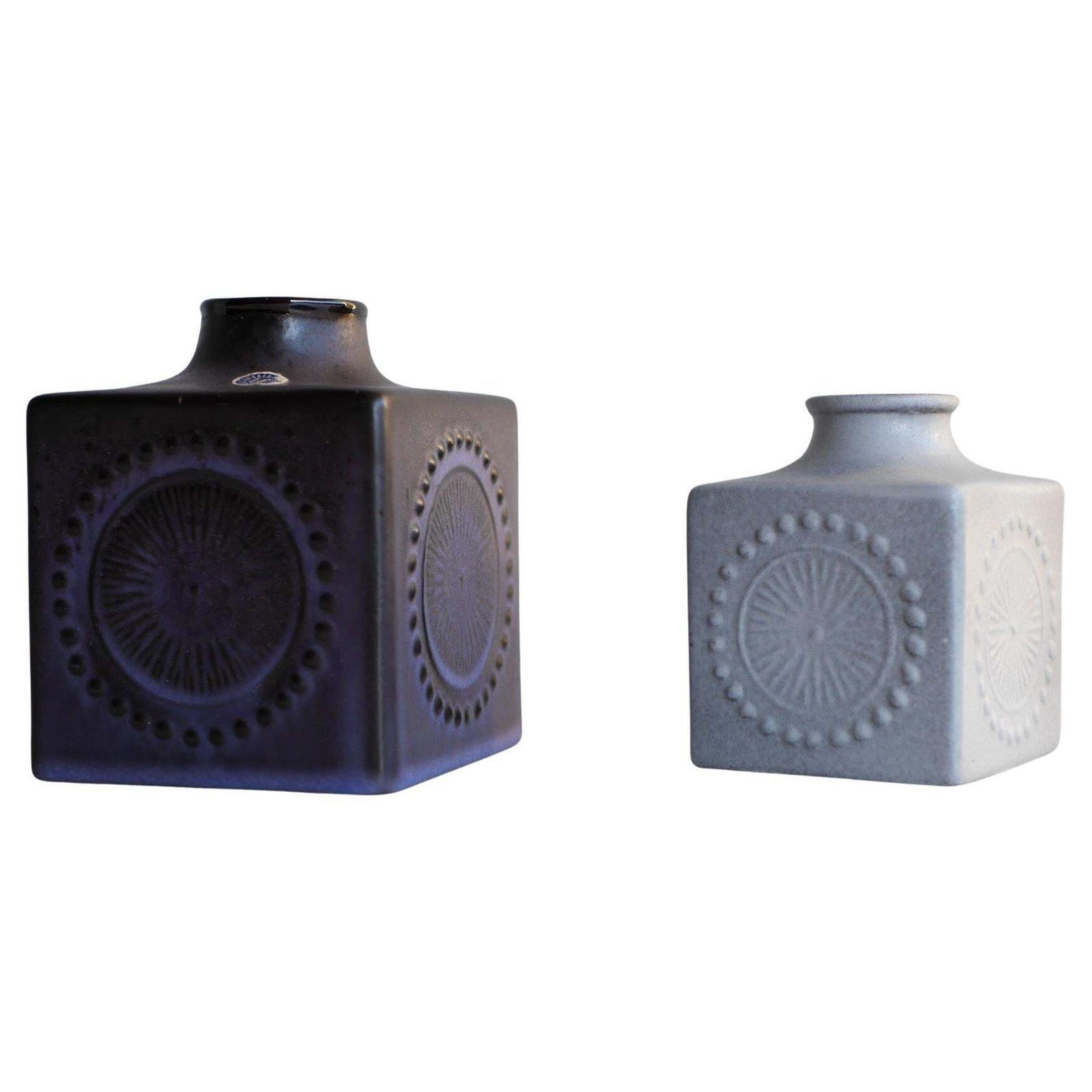 Pair Of Vases By Göran Andersson For Upsala Ekeby, Sweden, 1960s photo furniture