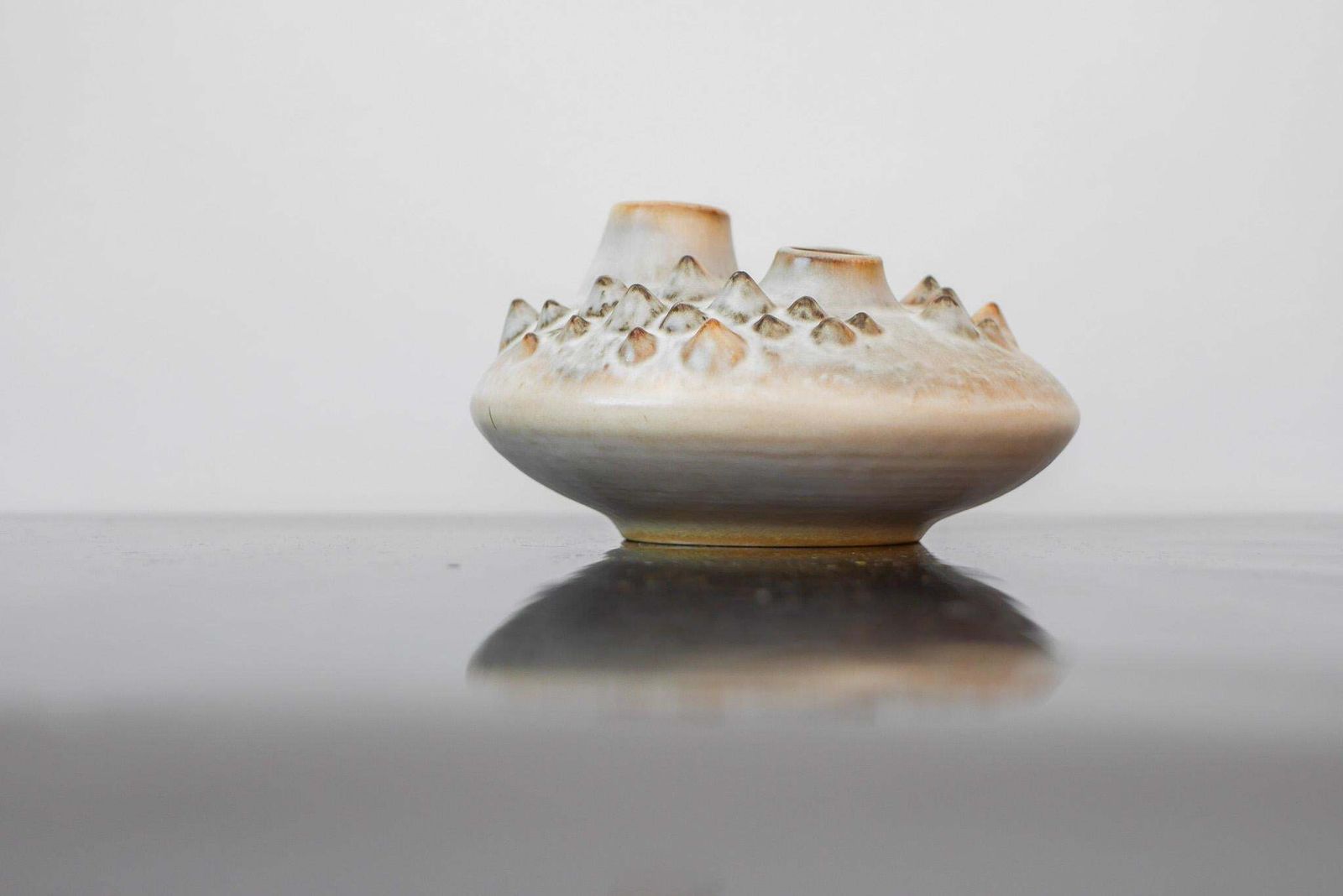 Organische 'Sea Urchin' Vaas Van Einar Johansen Voor Soholm, Denemarken photo buy