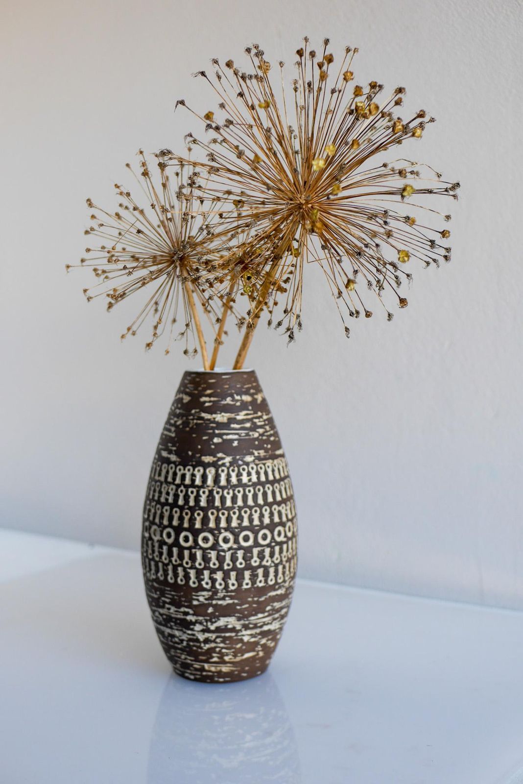 'Mexico' Vase By Mari Simmulson For Upsala Ekeby, Sweden photo Home Decor