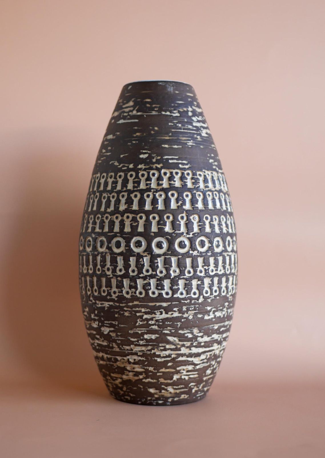 Home Decor 'Mexico' Vase By Mari Simmulson For Upsala Ekeby, Sweden photo