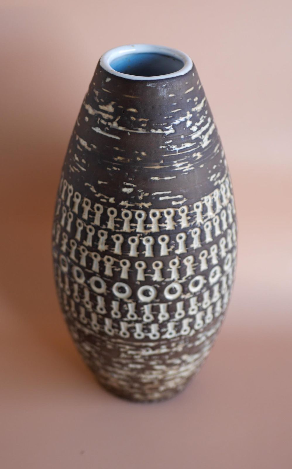 photo vintage 'Mexico' Vase By Mari Simmulson For Upsala Ekeby, Sweden