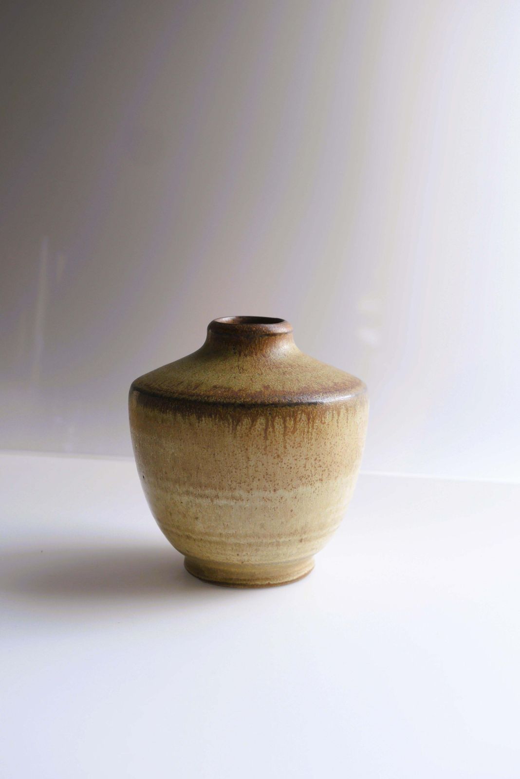 Mid Century Vase By Arthur Andersson For Wallåkra, Sweden. photo buy