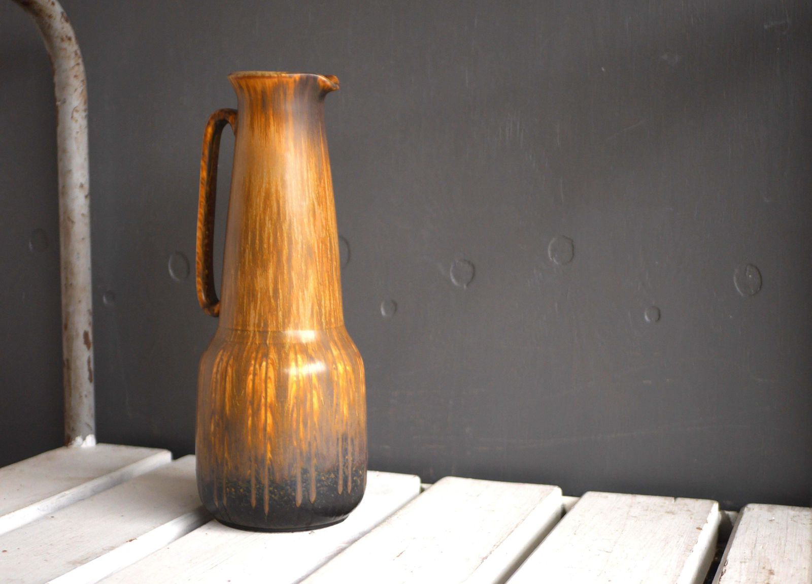 Gunnar Nylund Pottery Vase Or Jug "Asr" By , Rörstrand, Sweden photo for sale