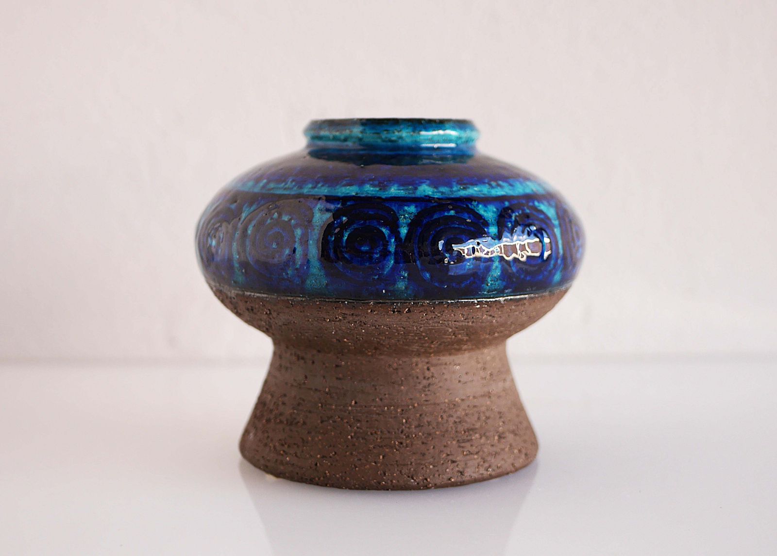 Home Decor Modernist, Earthenware Ceramic Vase By Inger Persson For Rörstrand, Sweden photo