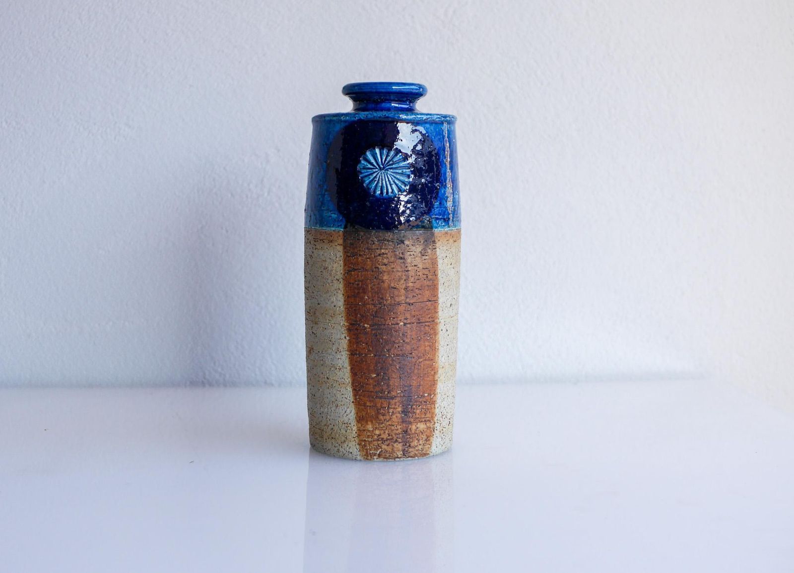 Modernist Art Pottery Vase By Inger Persson For Rörstrand, Sweden photo vinterior
