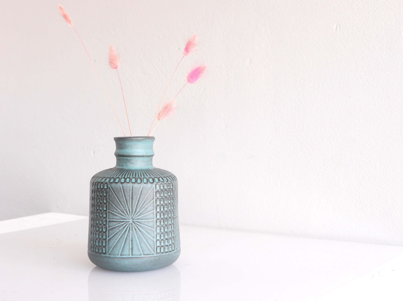 photo furniture Mid Century Modern Art Vase By Mari Simmulson For Upsala Ekeby, Sweden