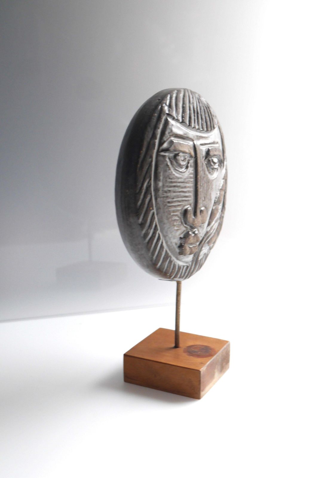 Statue Known As "The Zodiac" By Lars Bergsten For Upsala Ekeby, Sweden, 1960s photo buy