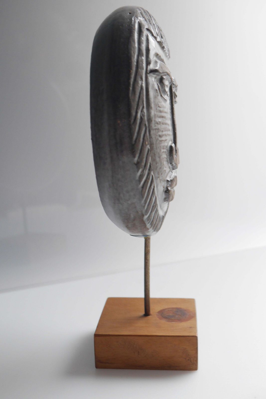 photo for sale Statue Known As "The Zodiac" By Lars Bergsten For Upsala Ekeby, Sweden, 1960s
