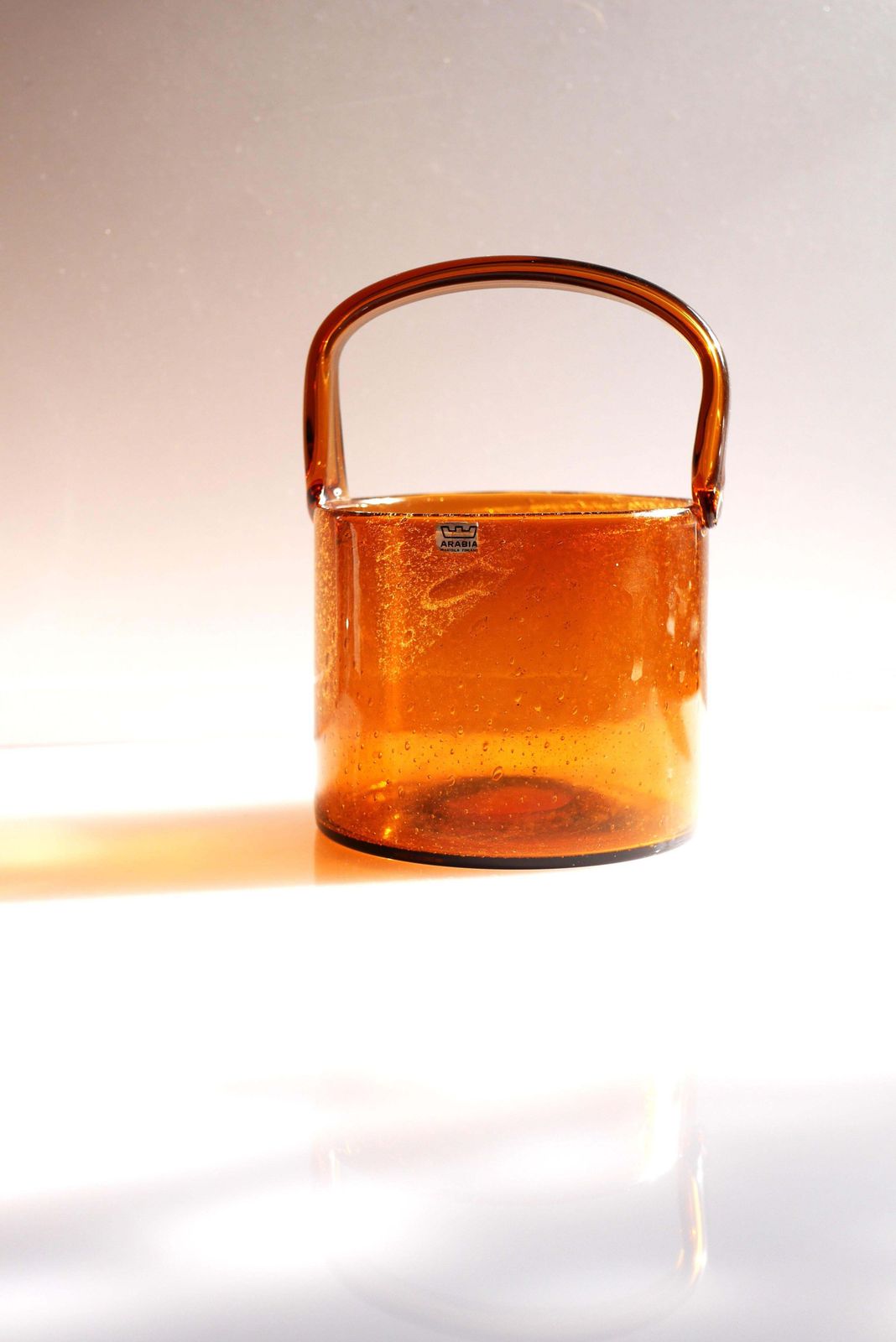 photo furniture Mid Century Modern Ice Bucket Made & Signed Known As "Sargasso" By Kaj Franck