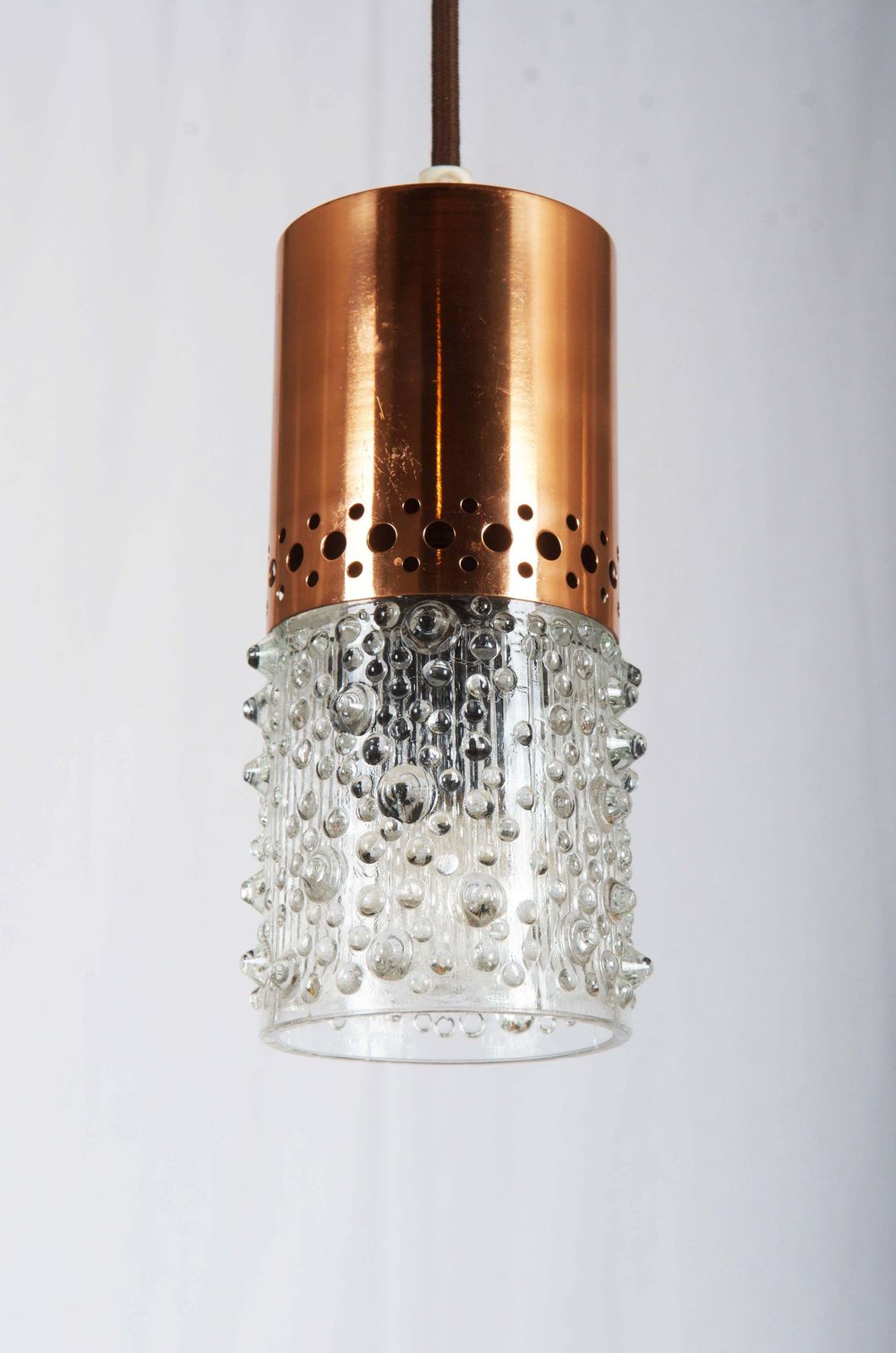 Mid Century Copper Pendant photo Lighting