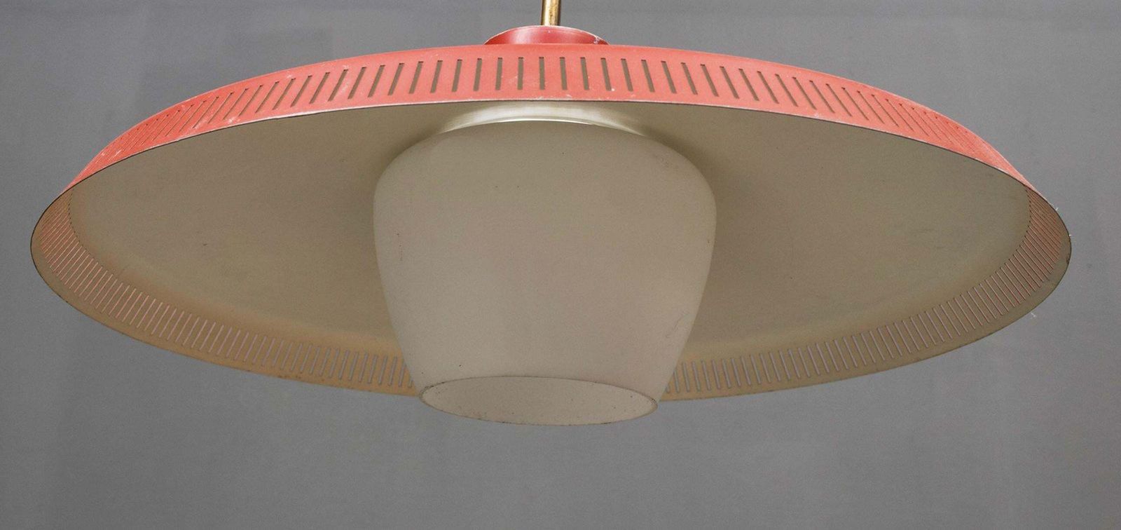 Opaline Glass Pendant Light Bent Karlby For Fog & Mørup photo for sale