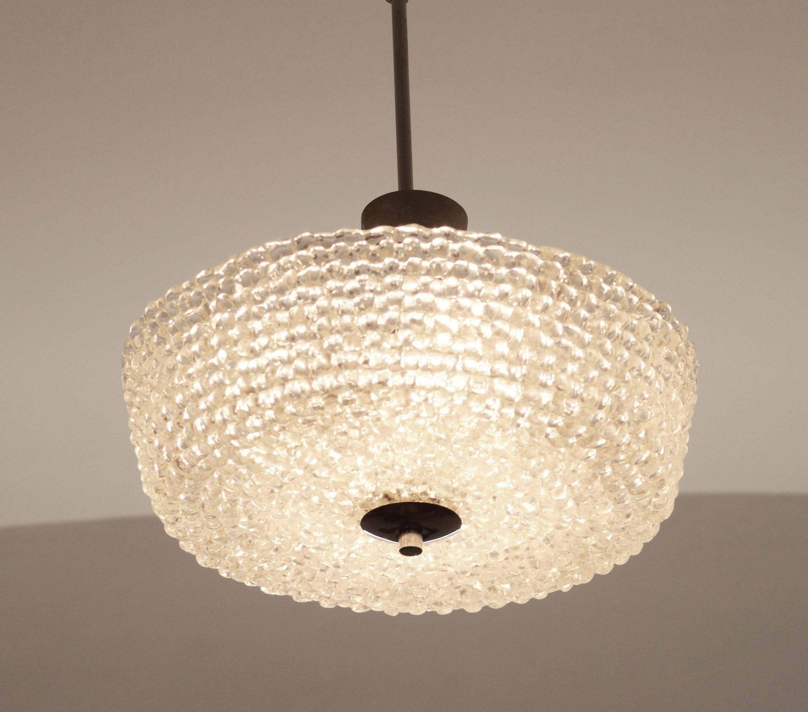 photo furniture Lucite Pendant Attributed To Kalmar