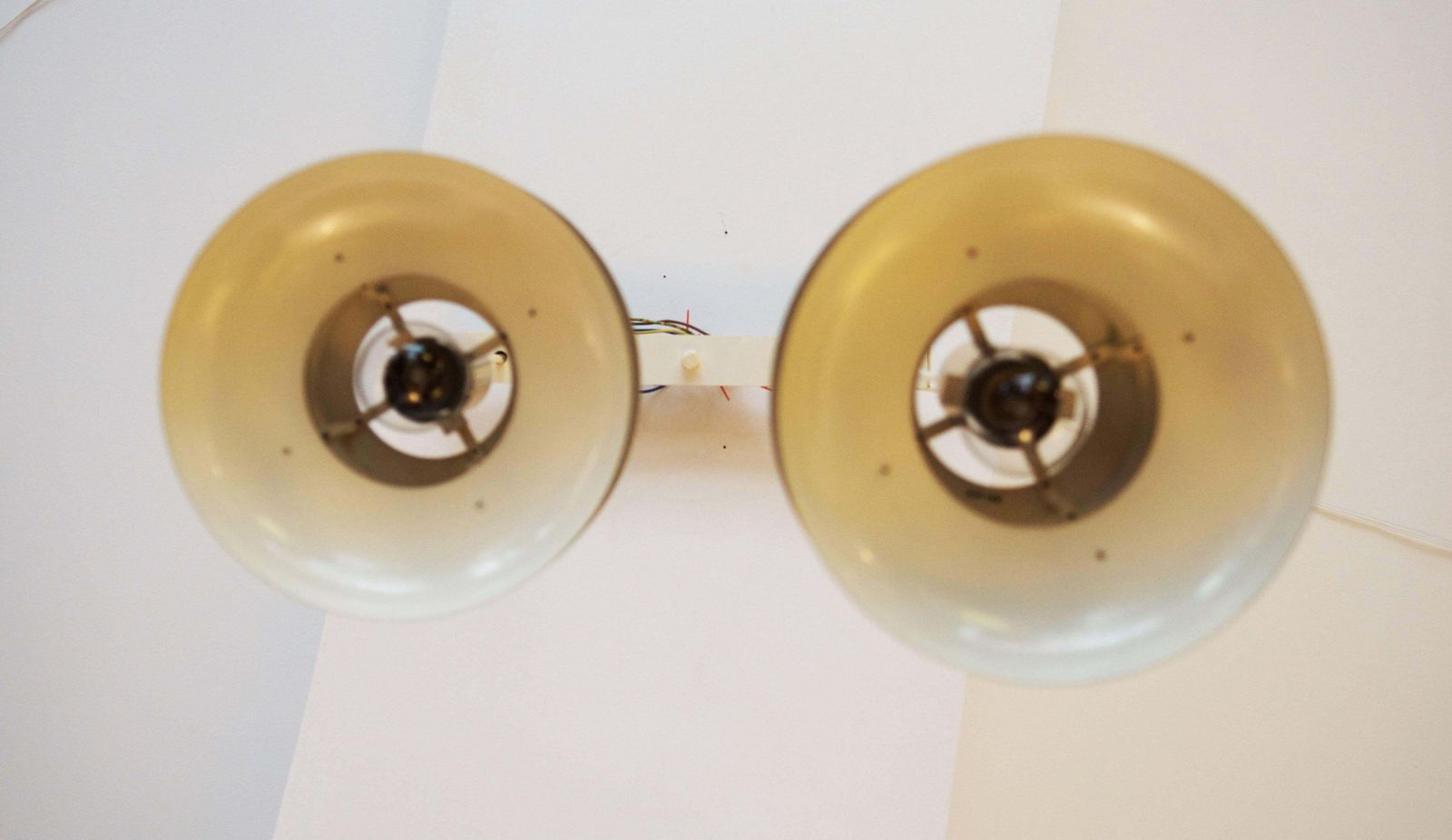 Austrian J.T. Kalmar Lamellar Lamp photo for sale