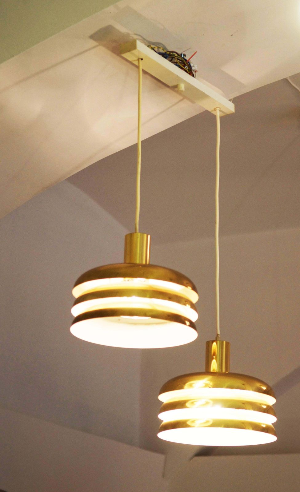 Austrian J.T. Kalmar Lamellar Lamp photo Lighting
