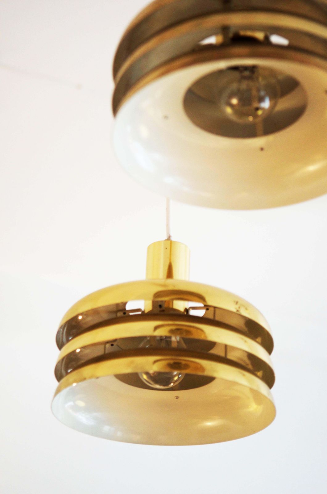 Austrian J.T. Kalmar Lamellar Lamp photo 927.0
