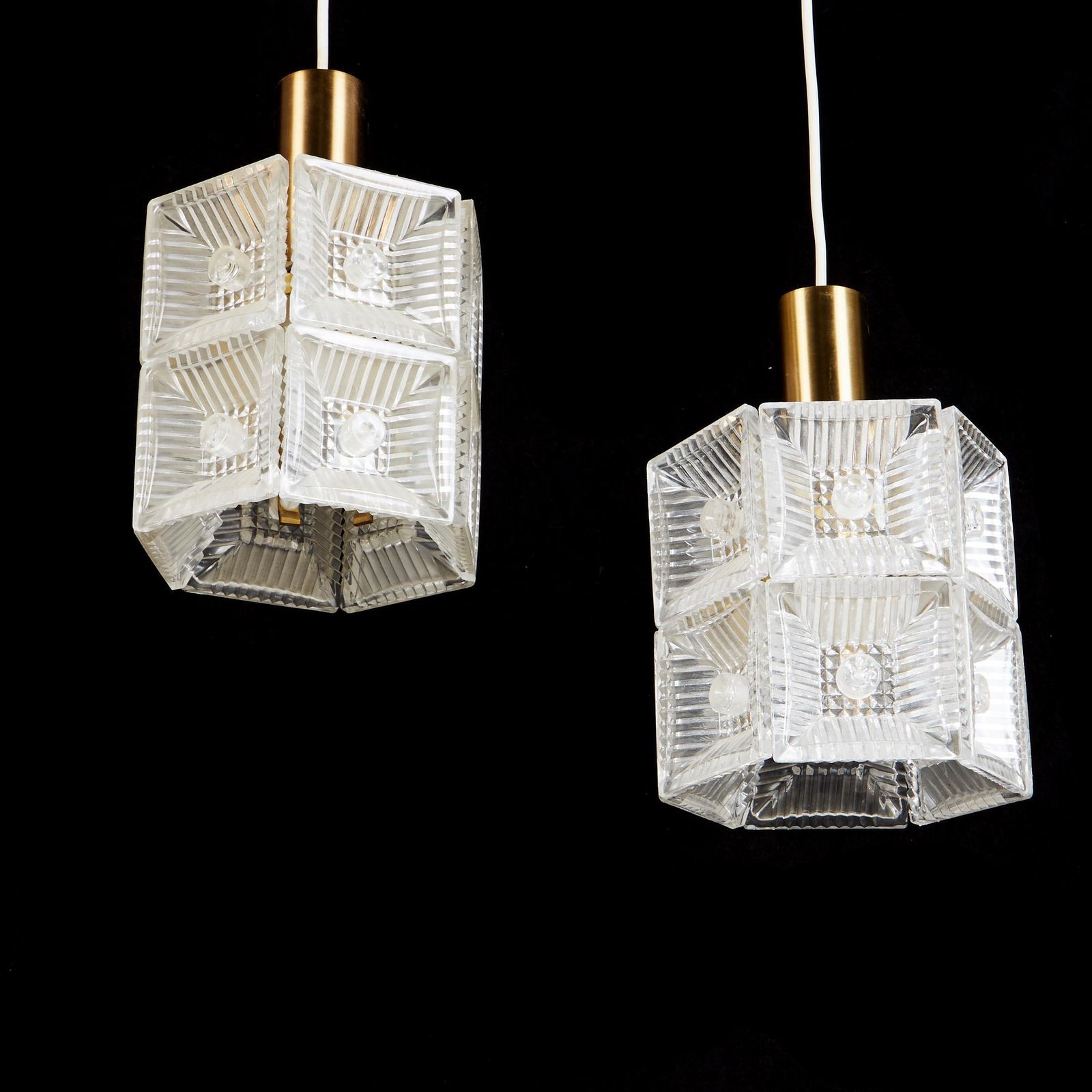 Pair Of Ceiling Lamps By Carl Fagerlund For Orrefors Glassworks photo furniture