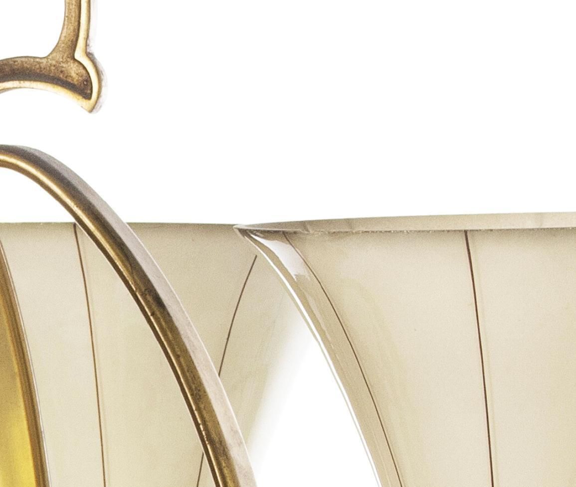 Art Deco Opaline Glass Chandelier photo Lighting
