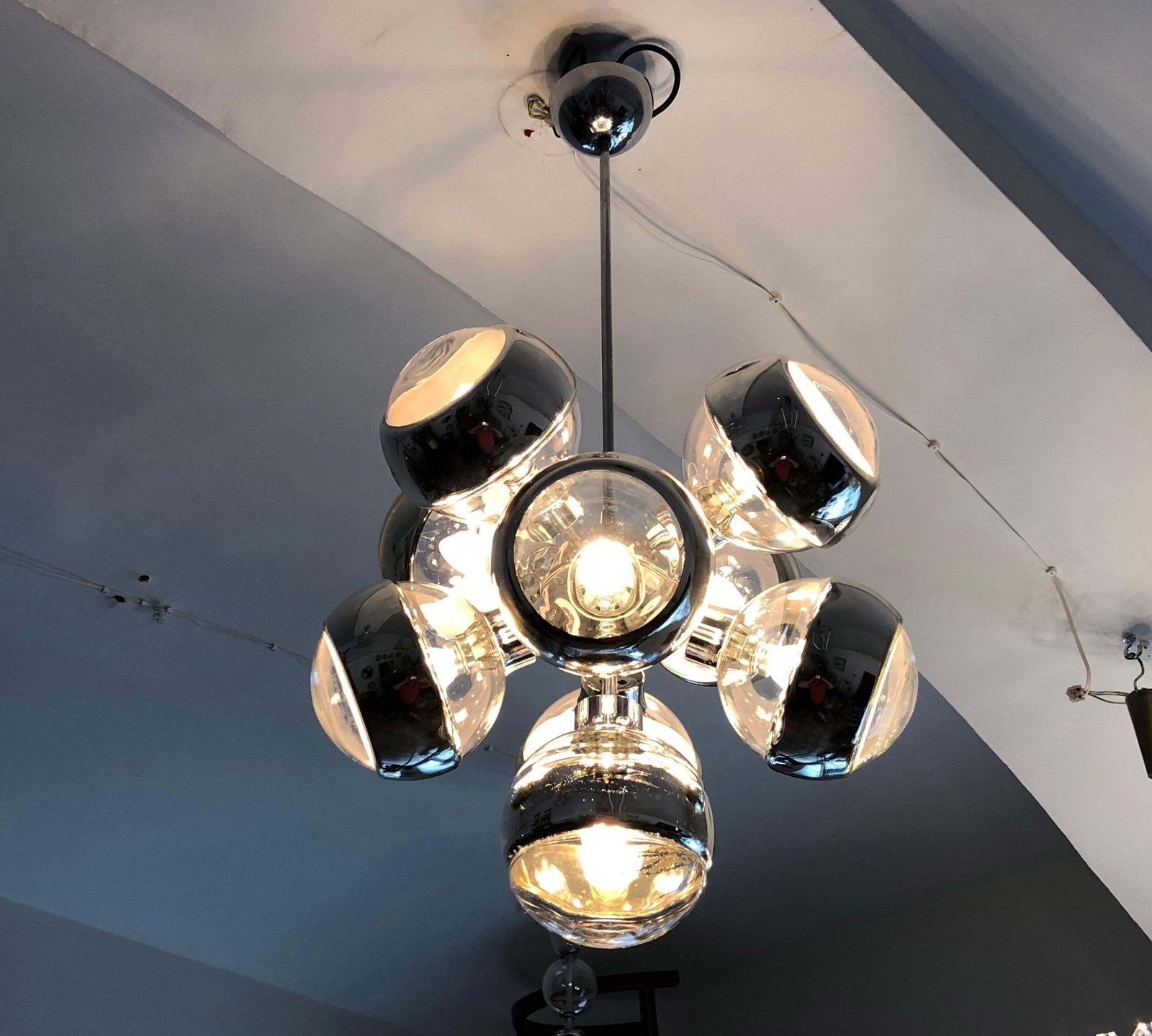 Mooie Mid Century Hanglamp Van Peil & Putzler photo 1770.0