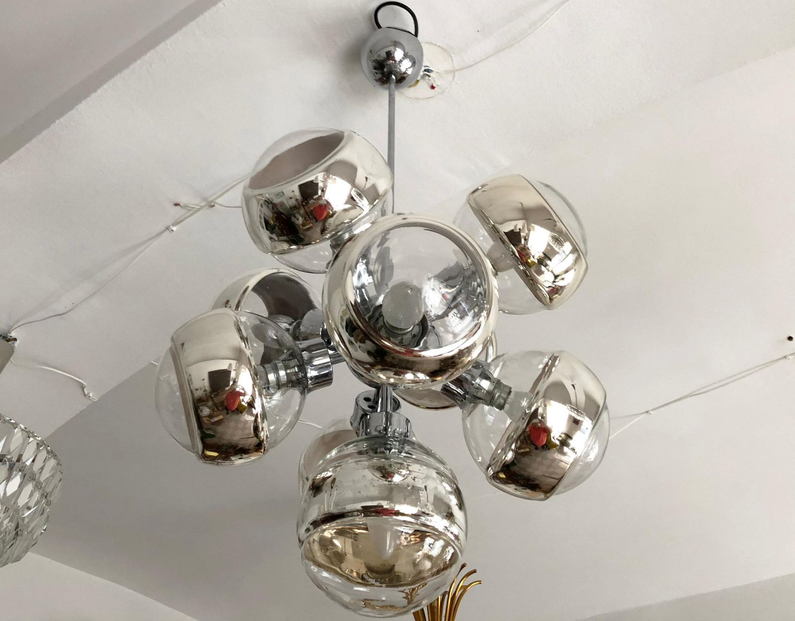 photo furniture Mooie Mid Century Hanglamp Van Peil & Putzler