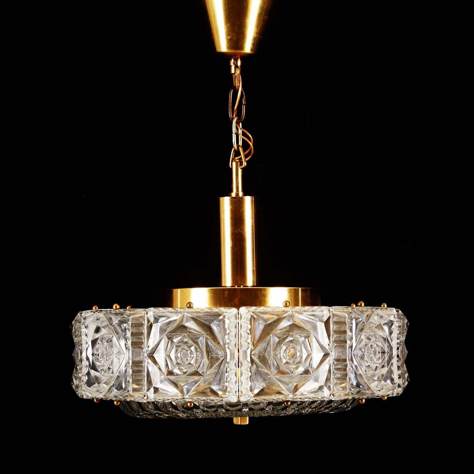 Chandelier Attributed To Carl Fagerlund For Orrefors Glassworks photo furniture
