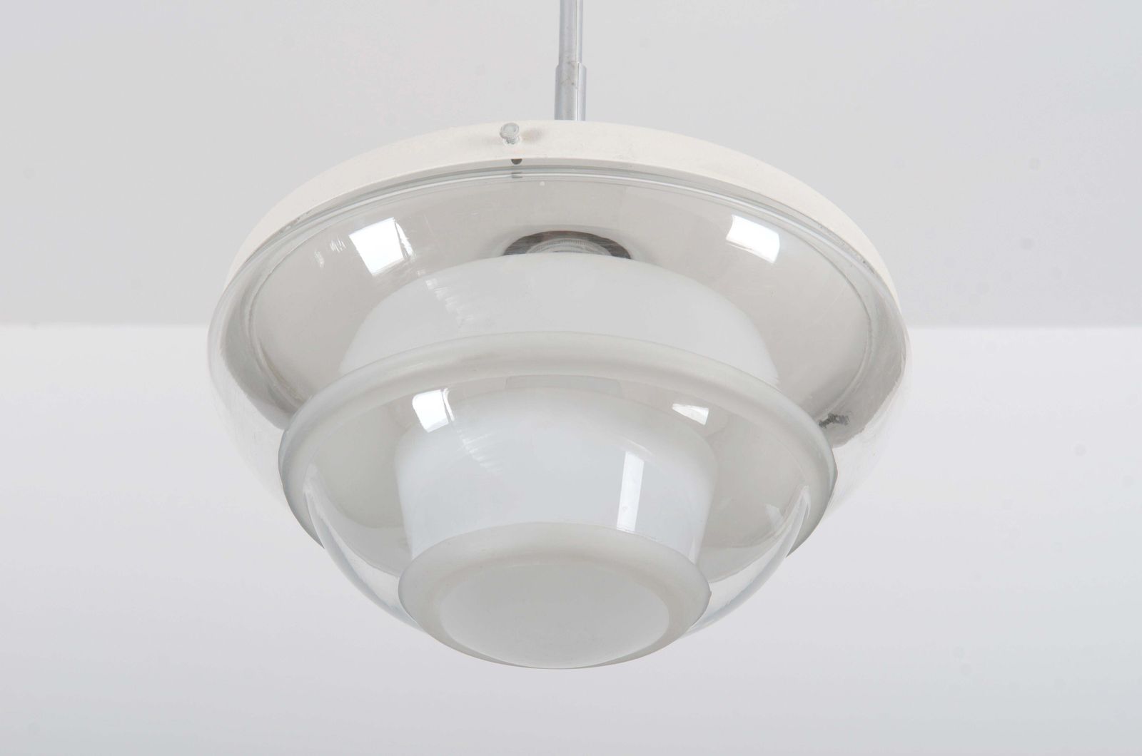Bauhaus Opaline Glass Pendant By Karl Gustaf Lindesvärd photo furniture