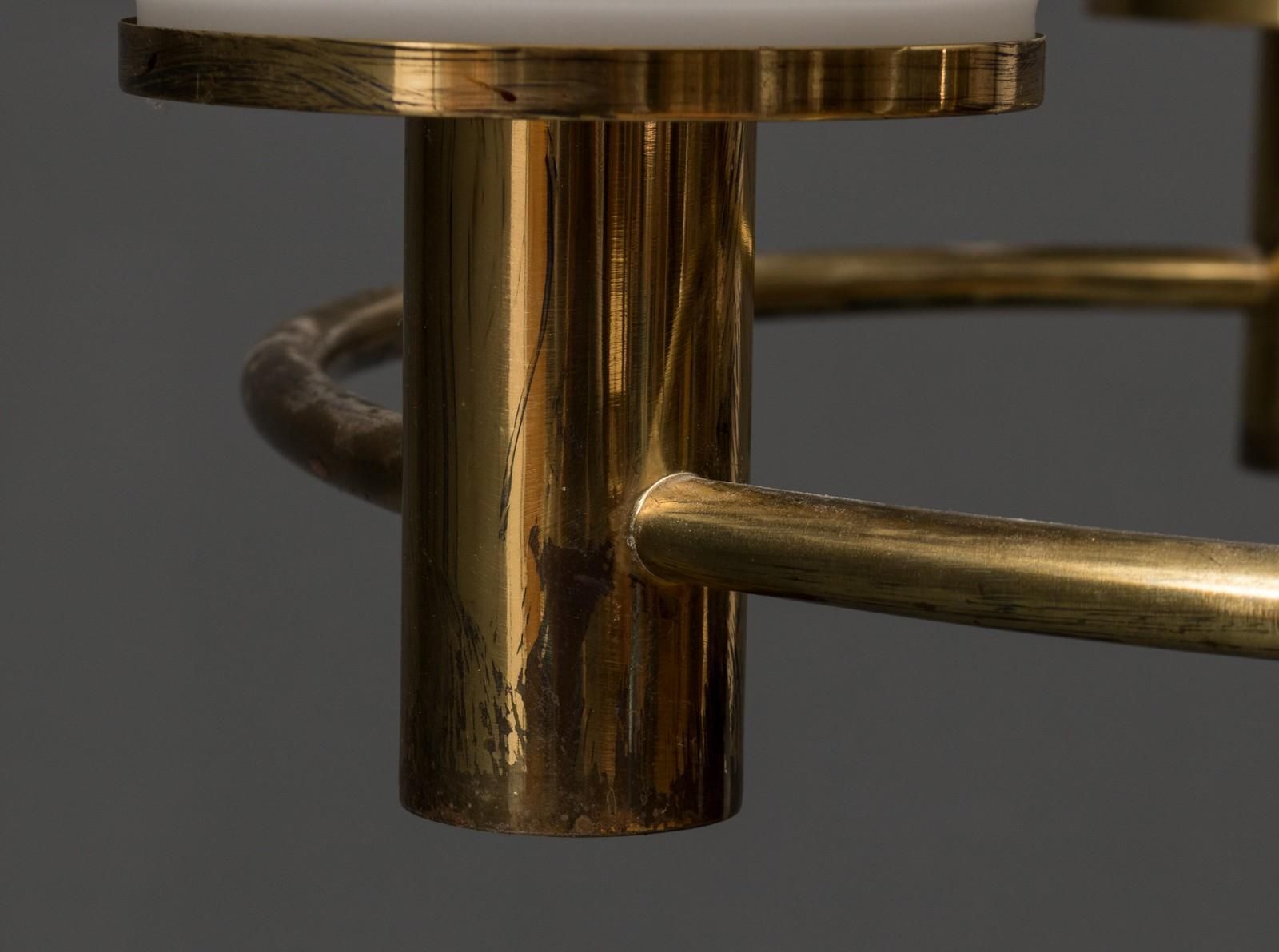 Midcentury Mogens Hammer & Henning Moldenhawer Chandelier For Louis Poulsen photo Lighting