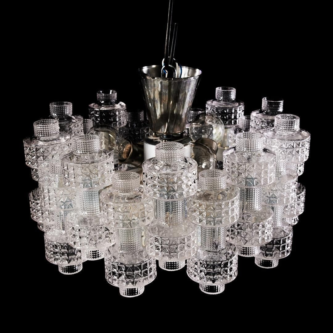 Lighting Rare Large "Festival" Chandelier By Gert Nystöm photo