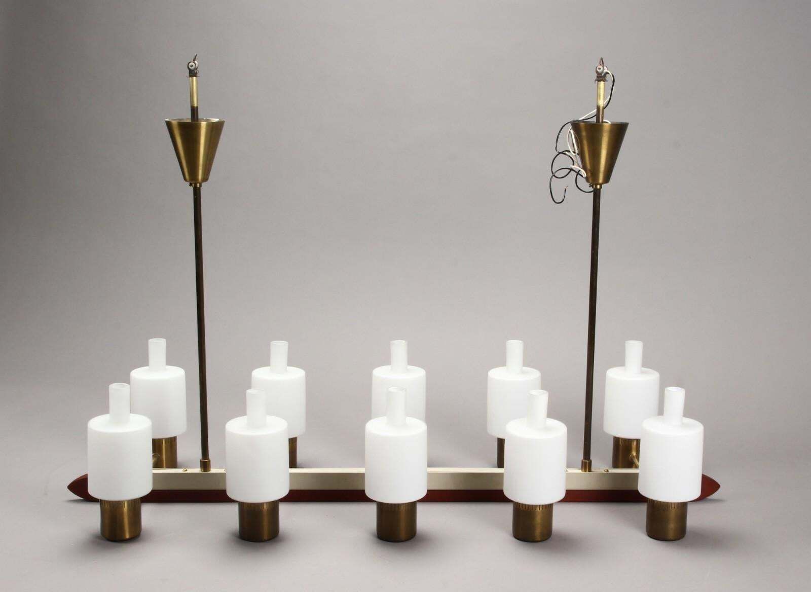 Jo Hammerborg For Fog Mørup Chandelier Model Nordlys photo Lighting