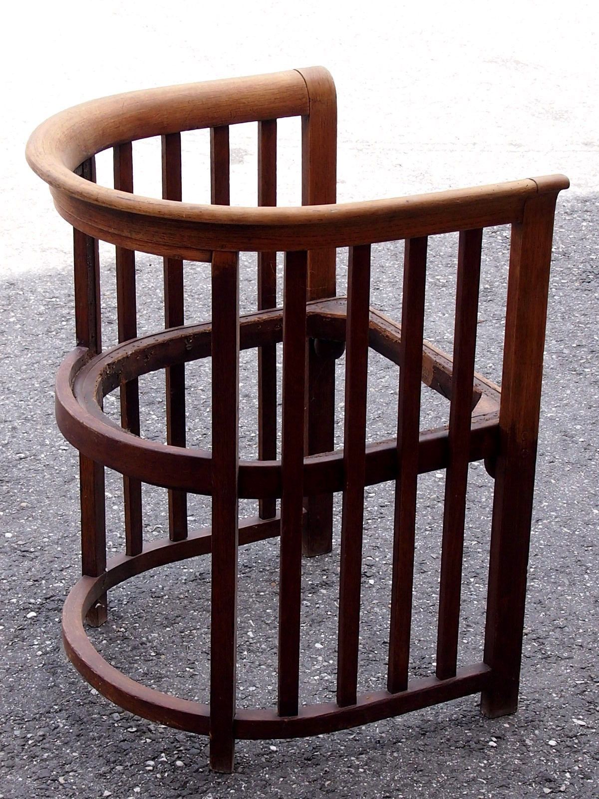 Armchair By Josef Hoffmann For Jacob And Josef Kohn, Vienna photo for sale