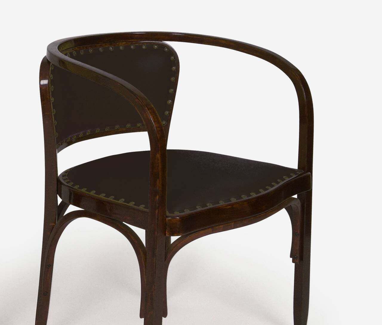 Fauteuils Van Gustav Siegel Voor Kohn photo for sale