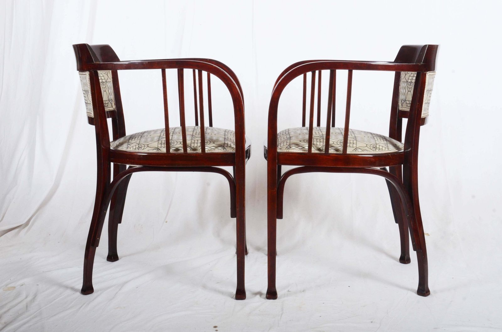 Thonet Armchairs By Otto Wagner photo furniture