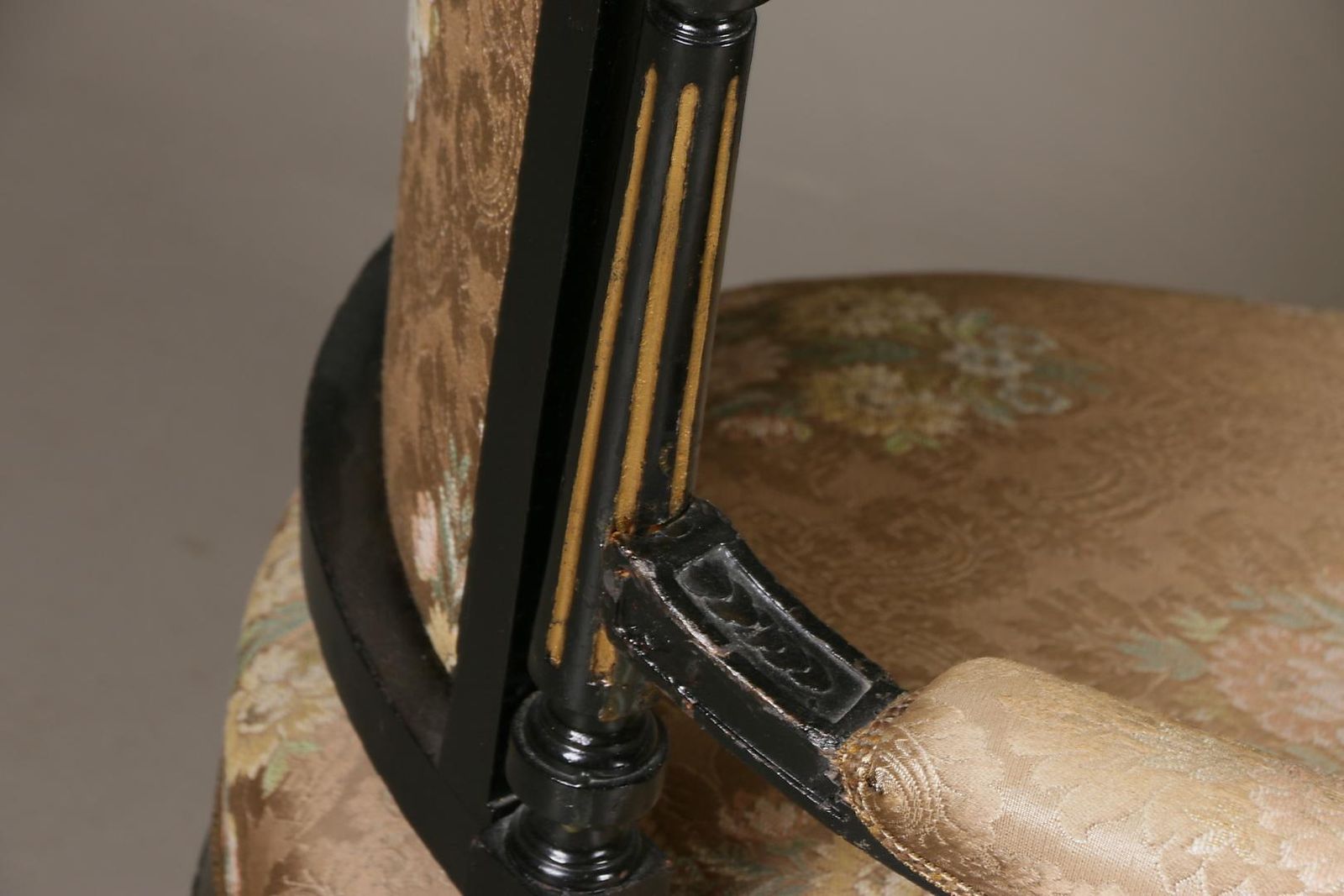 Ebonized Gildwood Louis XVI Armchairs photo vinterior