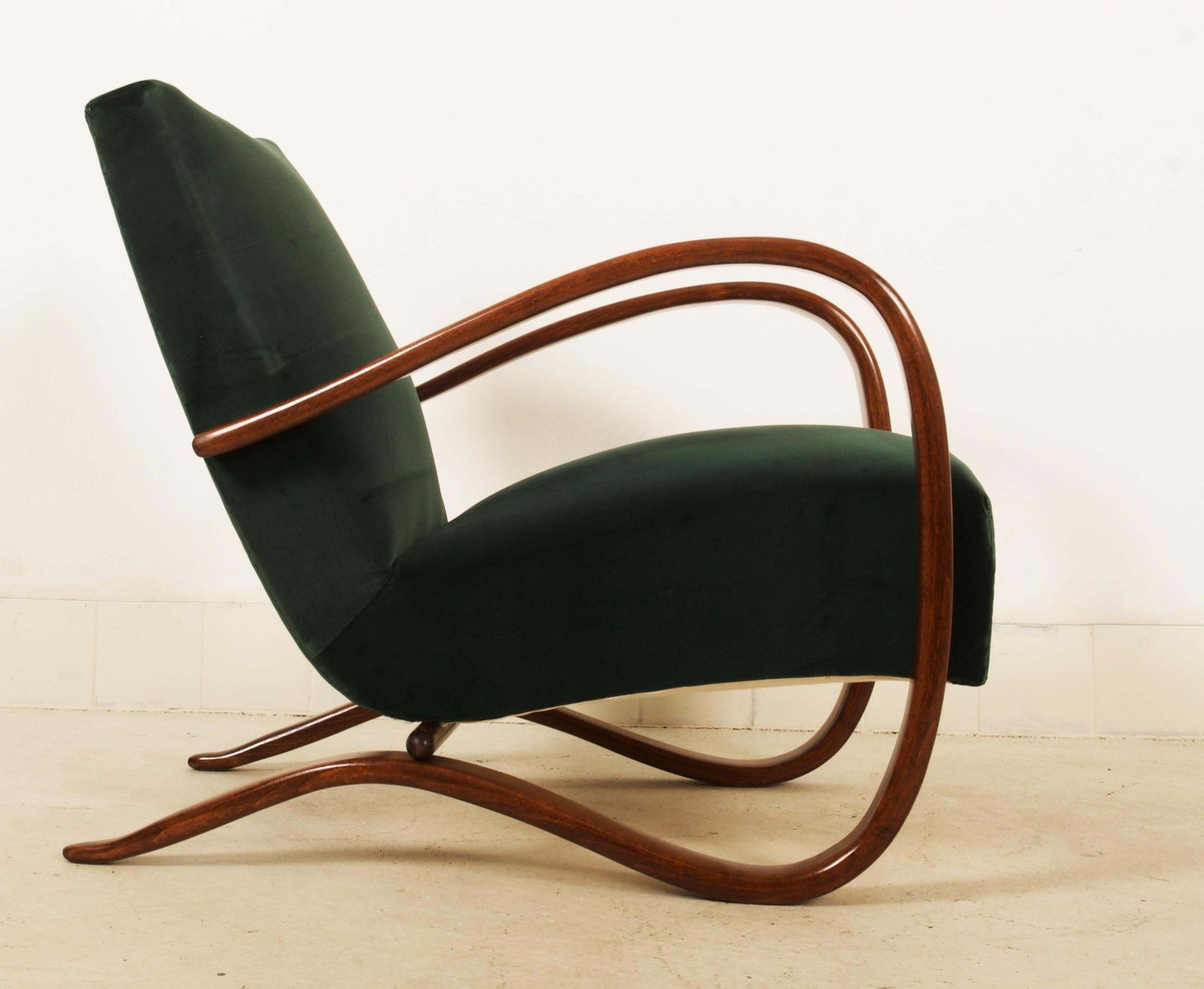 Art Deco Thonet H269 Armchair By Jindrich Halabala photo vintage