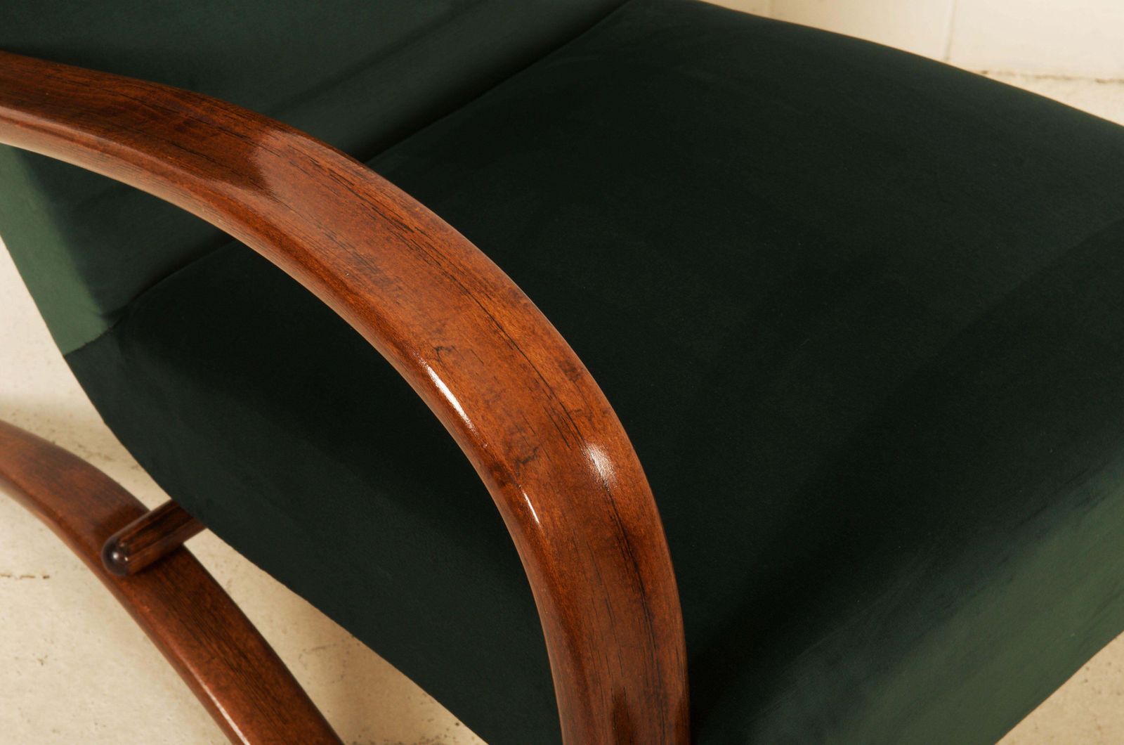 photo vinterior Art Deco Thonet H269 Armchair By Jindrich Halabala