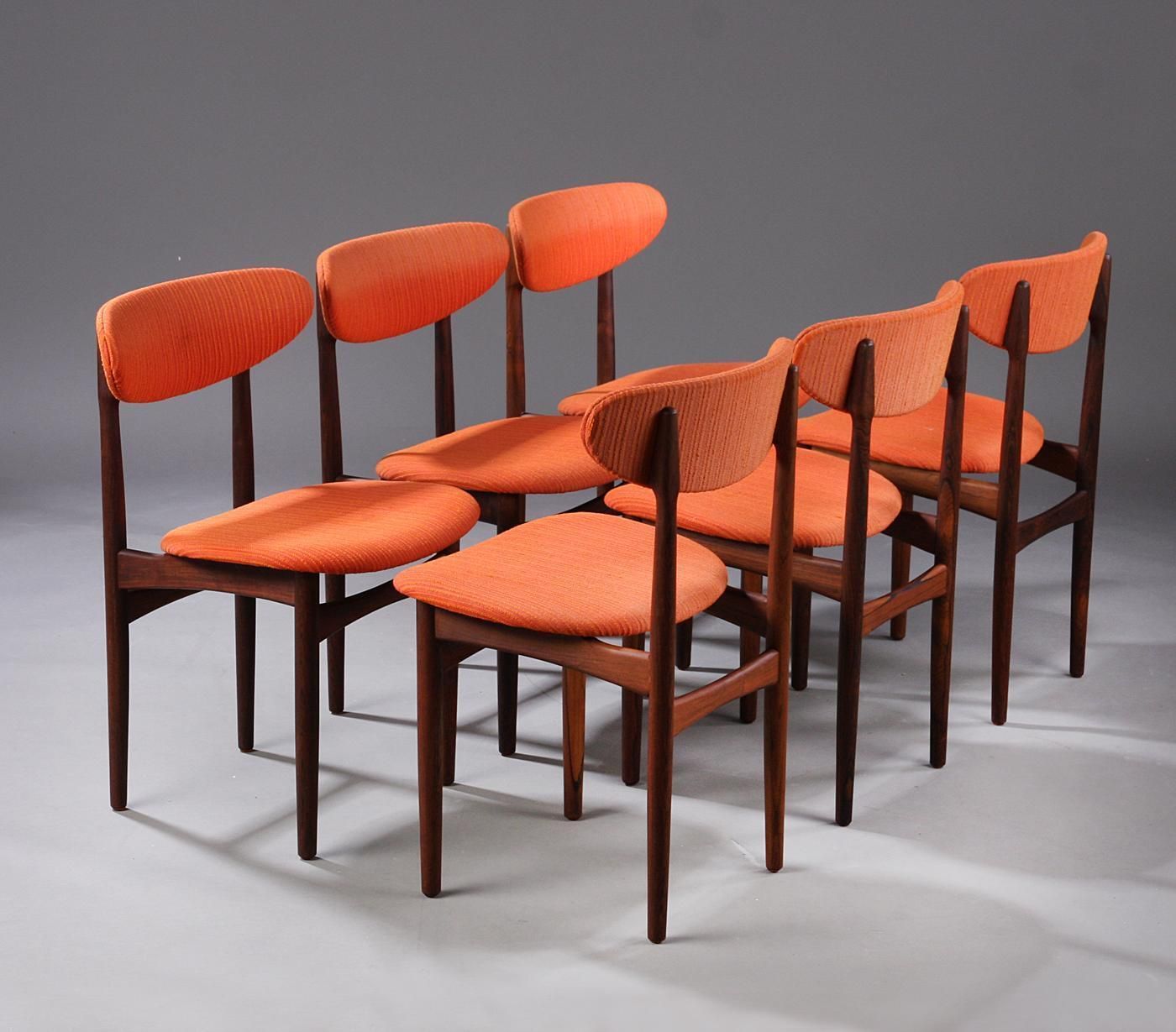Set Of Six Dining Chairs By Scantic Furniture, 1960s photo furniture