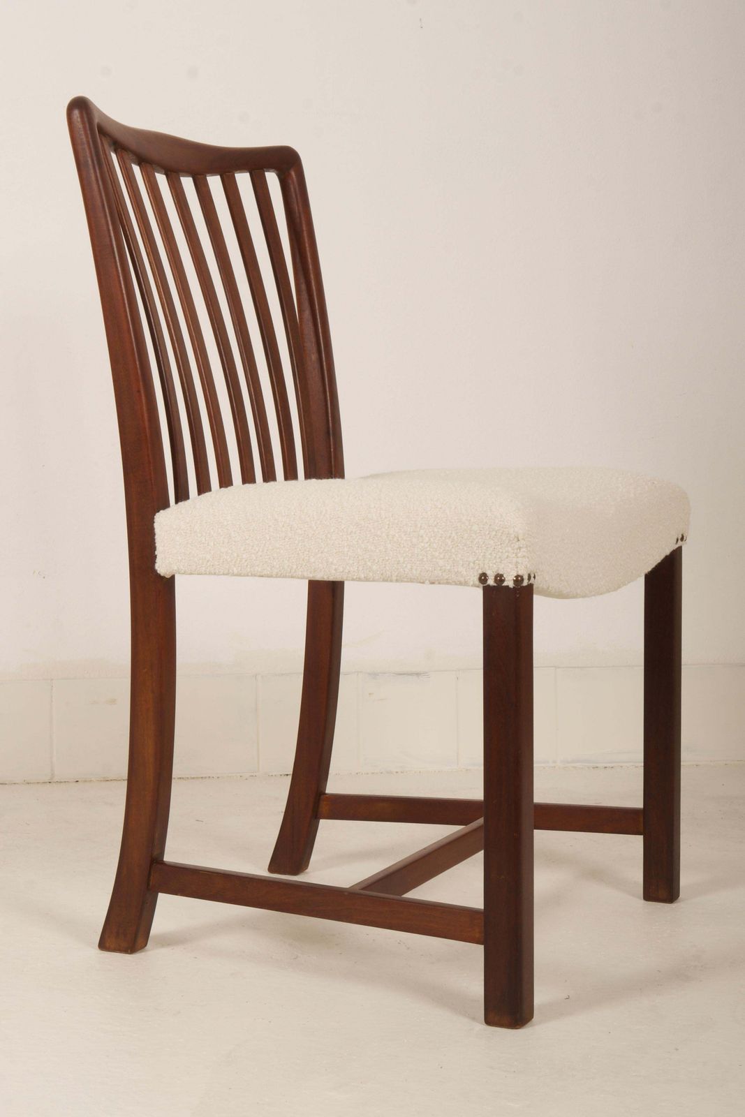 Set Of Six Danish Mahogany Dining Chairs By Sondergaard Mobler photo 4295.0