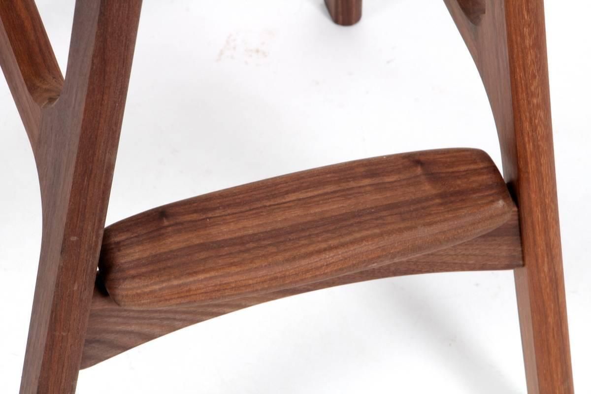 Erik Buck Od61 Walnut Counter Stools photo Furniture