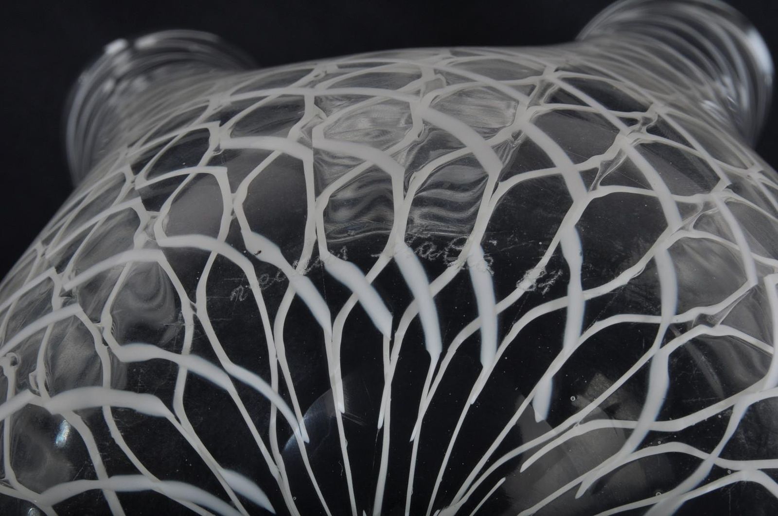 Large Fazzoletto Vase By Fulvio Bianconi For Venini Murano photo for sale