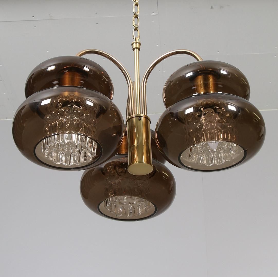 "The Bubble" Chandelier By Carl Fagerlund For Orrefors Glassworks photo for sale