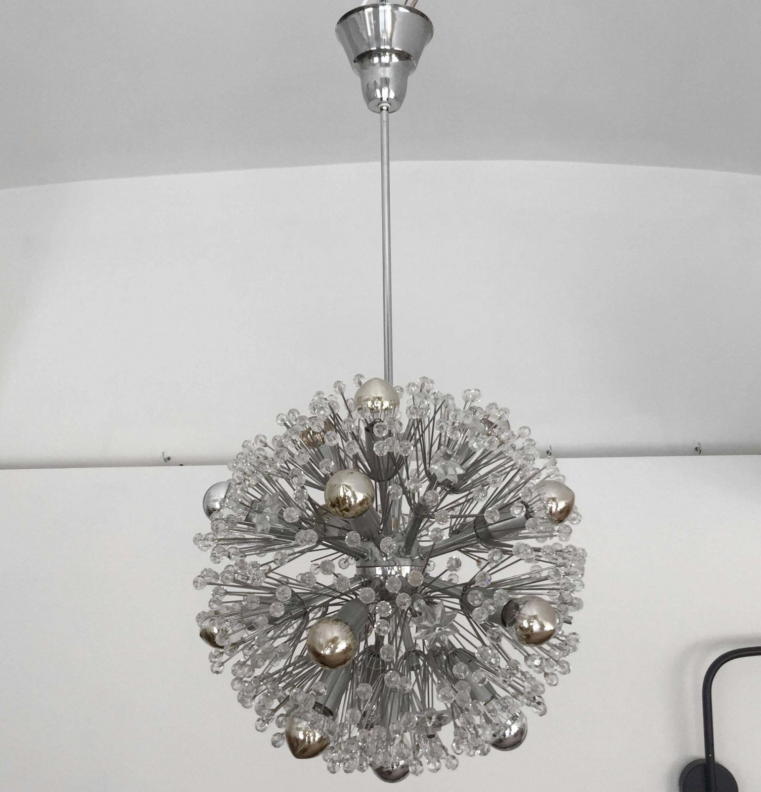 Sputnik Snowball Chandelier By Emil Stejnar For Rupert Nikoll photo for sale