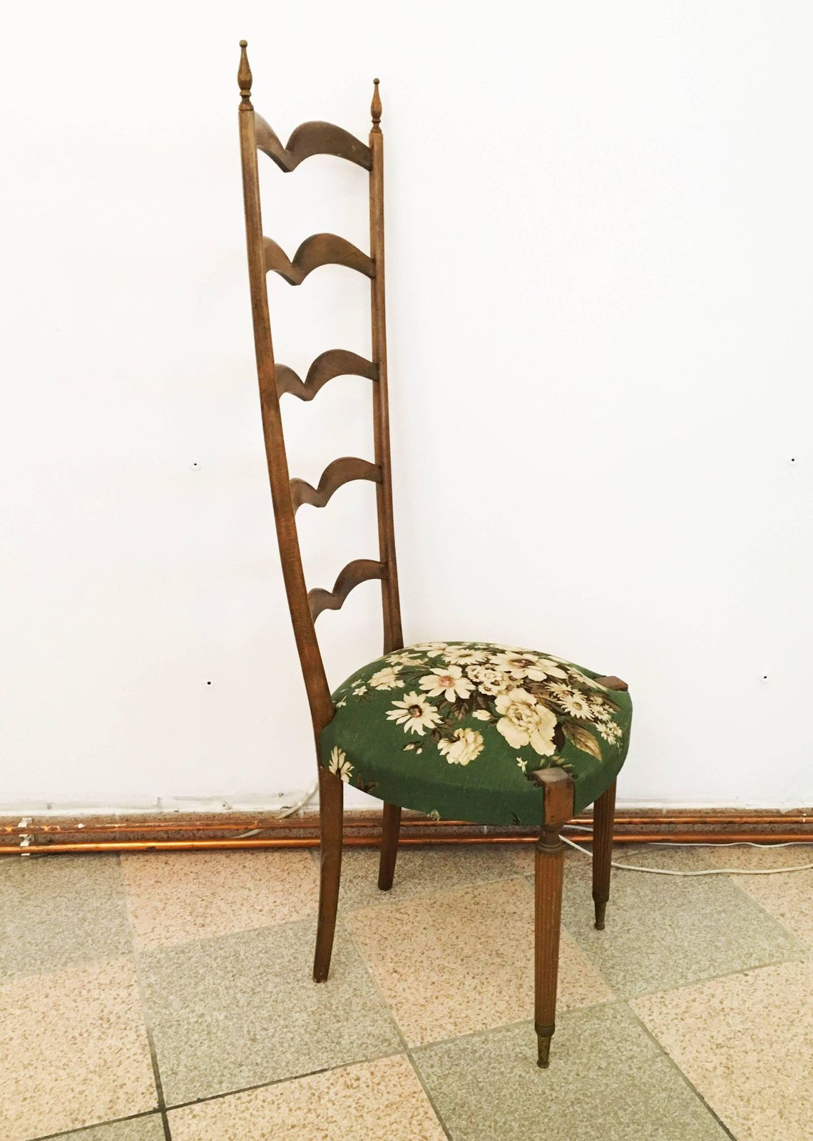 Pair Of High Backed Chairs Attributed To Oskar Strnad Or Hugo Gorge photo for sale