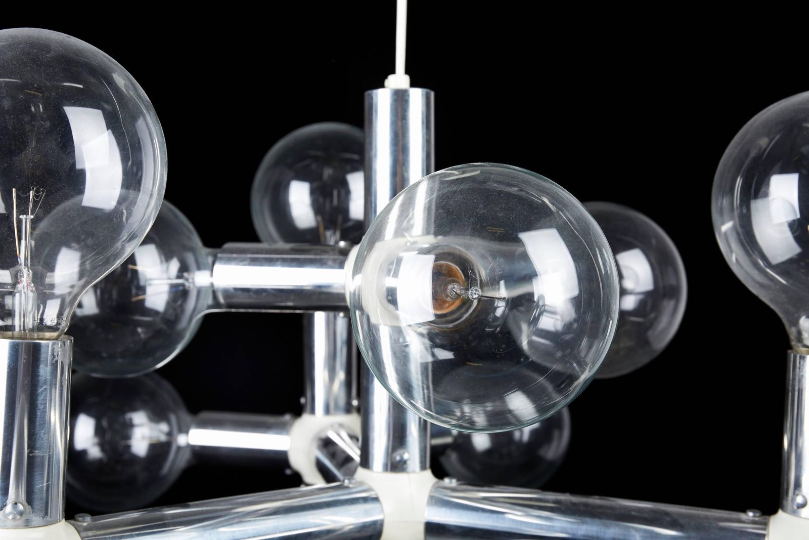 Atomic Chandelier Van Robert Haussmann photo for sale