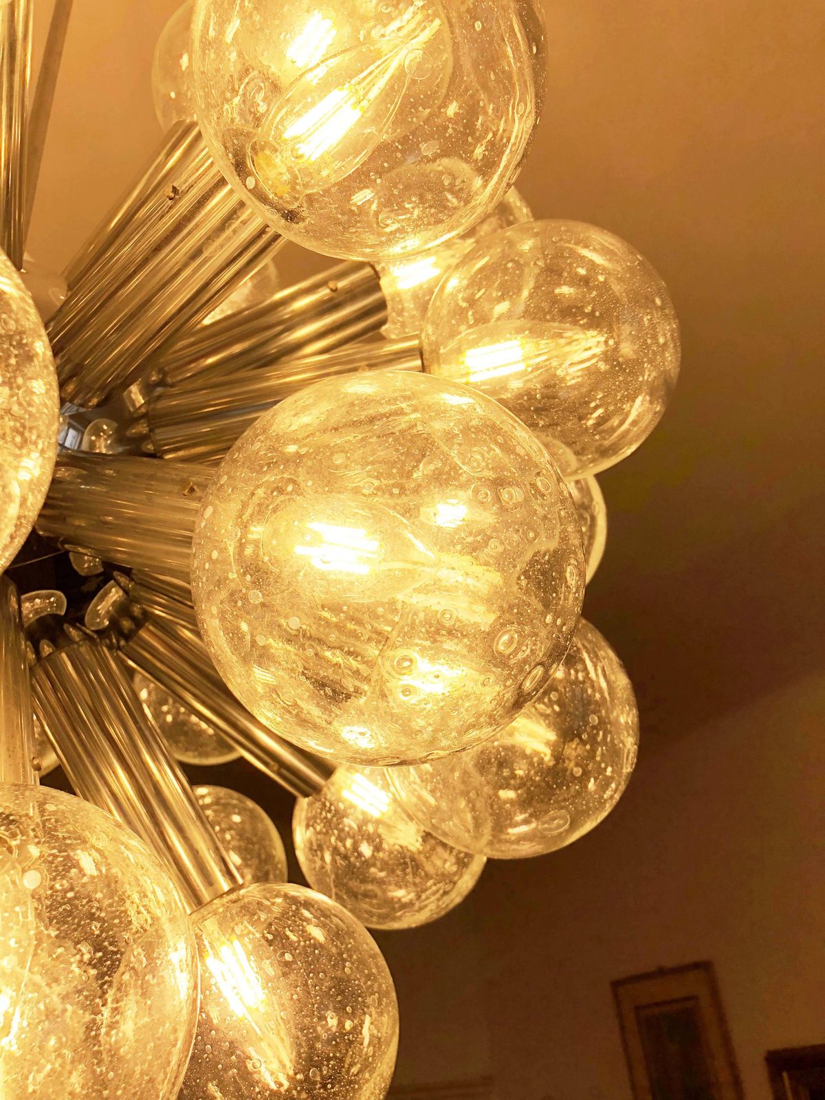 Sputnik Chandeliers By Kalmar "Rs 43 Kugel" photo for sale
