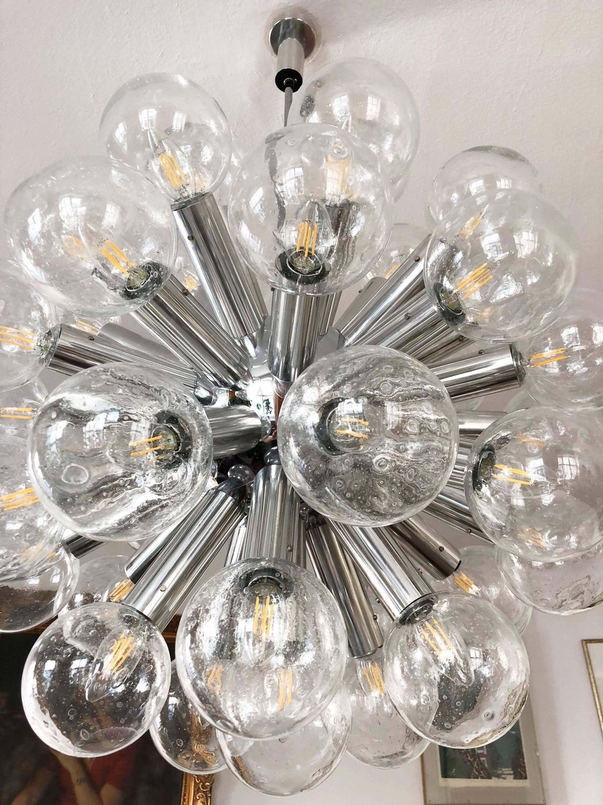photo vinterior Sputnik Chandeliers By Kalmar "Rs 43 Kugel"