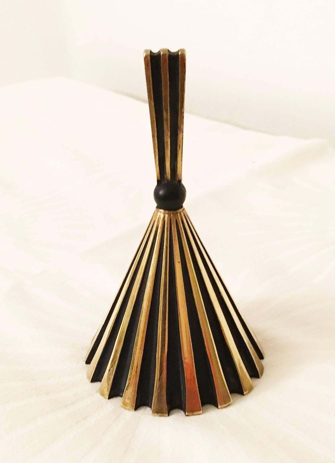 Brass Table Bell By Walter Bosse For Hertha Baller photo vinterior