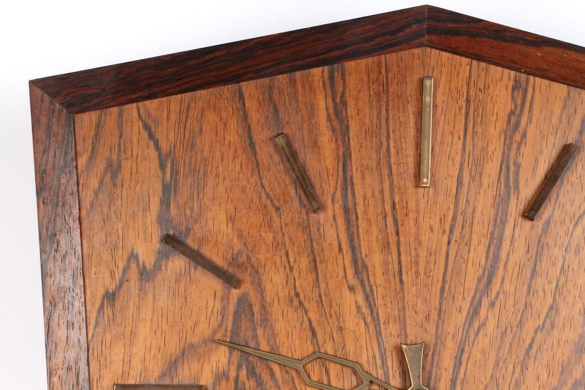 Danish Hardwood Wall Clock photo 998.0